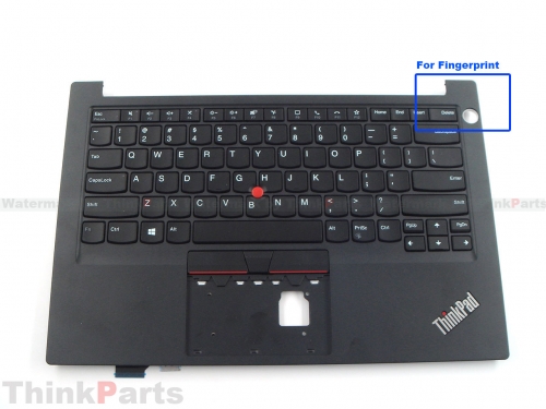 New/Original Lenovo ThinkPad E14 Gen 2 15.6" Palmrest Keyboard Bezel US For Non-Backlit and fingerprint