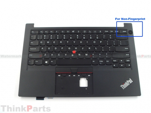 New/Original Lenovo ThinkPad E14 Gen 2 15.6" Palmrest Keyboard Bezel US For Non-Backlit Non-Fingerprint
