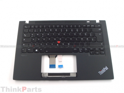 缺货New/Original Lenovo ThinkPad T14s Gen 2 14.0" Palmrest Keybaord Bezel German Backlit Keyboard for WWAN Version 5M11A37593