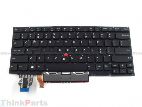 New/Original Lenovo ThinkPad X1 Yoga 4th Gen 4 14.0" Keyboard US Backlit Without Bezel 5M10V24917