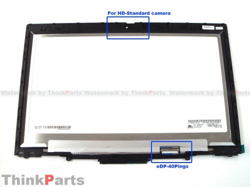 New/Original Lenovo ThinkPad X1 Yoga 3rd Gen 14.0" WQHD Touch Lcd Screen SM camera 01AY927