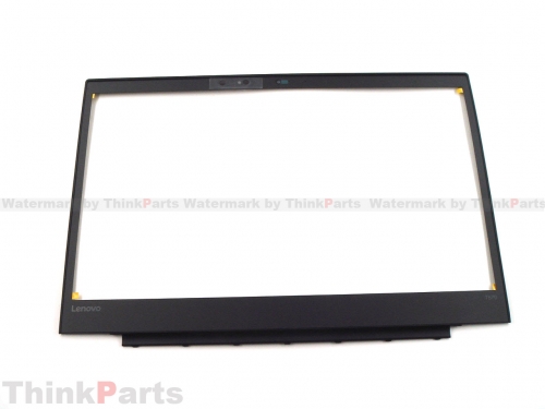 New/Original Lenovo ThinkPad T570 15.6" Lcd front bezel sheet and frame IR Camera 01ER040
