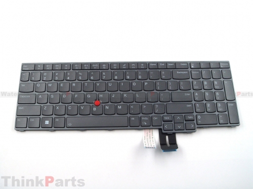 New/Original For Lenovo ThinkPad P16 Gen 1 21D6 21D7 15.6" Keyboard US Backlit 5N21F39320