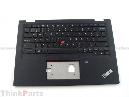 New/Original Lenovo ThinkPad X390 Yoga 13.3" Palmrest Keyboard Bezel US backlit Keyboard for WLAN versions 02HL645
