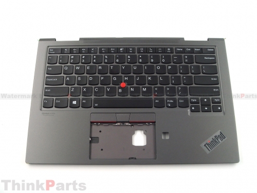 New/Original Lenovo ThinkPad X1 Yoga 5th Gen 5 14.0" Palmrest Keyboard Bezel US Backlit For WWAN Version 5M10Z37155