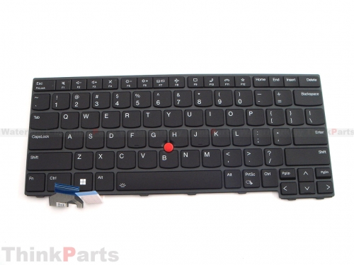 New/Original Lenovo ThinkPad L14 Gen 4 14.0" Keyboard US English Backlit Black 5N21D68160