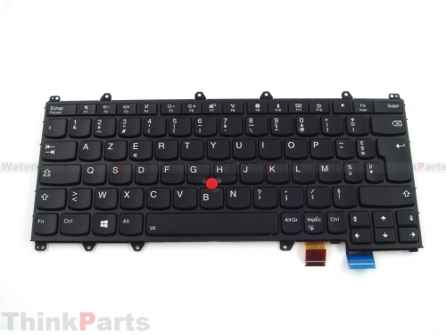 New/Original Lenovo ThinkPad X380 Yoga Keyboard French Backlit FRA 01HW586 01HW626