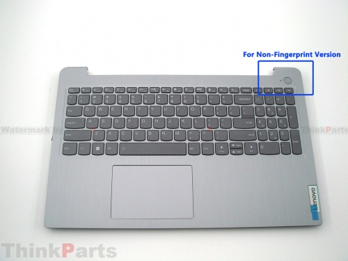 New/Original Lenovo ideapad 3-15ITL6 3-15ALC6 3-15ADA6 15.6" Palmrest Keyboard Bezel US Backlit Non-Fingerprint 5CB1B69154