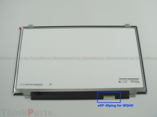 New/Original Lenovo ThinkPad X1 Carbon 4th Gen Lcd Screen 14.0" WQHD eDP-40pings Non-touch 00HN877