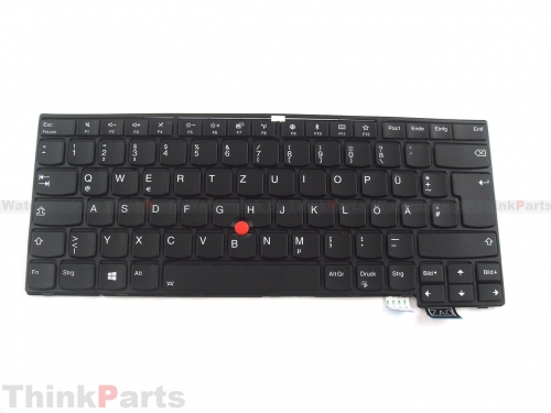 New/Original Lenovo ThinkPad 13 13 Gen 2 Keyboard GER German Layout Backlit Black 01EN694
