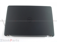 New/Original Dell Latitude E7450 14.0" Lcd Back Cover with Antenna&Hinges 0VM2JT BLK