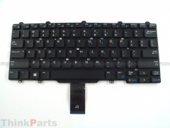 New/Original Dell Latitude E5450 E5470 E7450 E7470 US No-Backlit keyboard No-Pointer