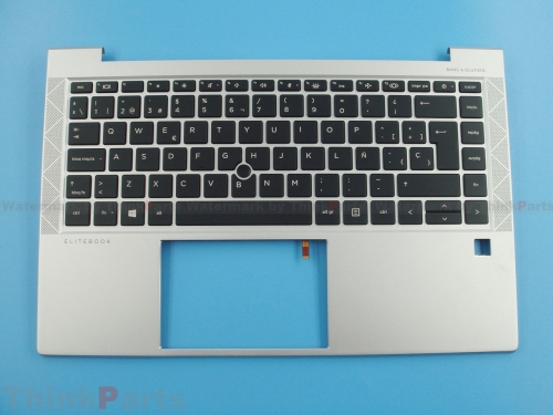 New/Original HP EliteBook 840 G7 14.0" Palmrest Bezel Spanish BL Keyboard M07090-071
