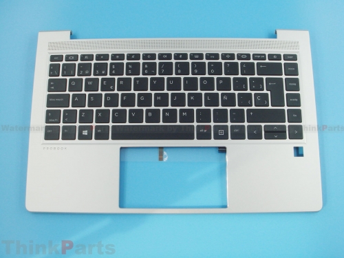 New/Original HP ProBook 440 445 G8 14" Palmrest Keyboard Bezel Spanish BL M23769-071