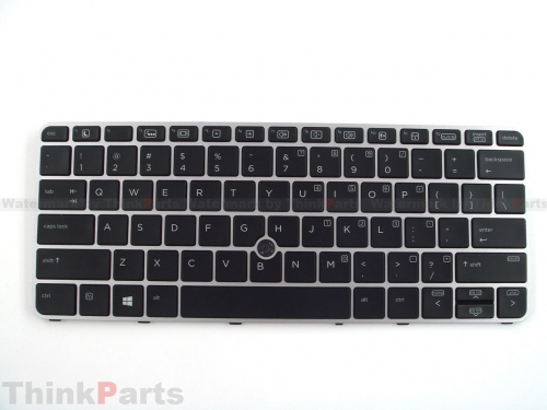 New/Original HP Elitebook 725 820 G3 G4 US BL Keyboard with Pointer 826630-001