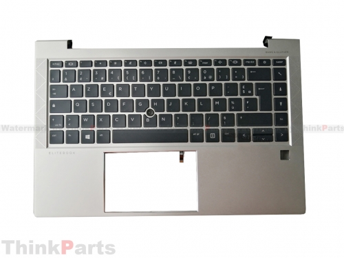New/Original HP EliteBook 840 G8 14.0" Palmrest Bezel French BL Keyboard M36312-051