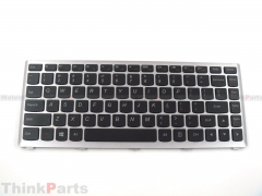 New/Original Lenovo S435 M30-70 Keyboard US-English 13.3" Silver 25213411 25213441