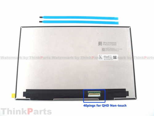 New/Original Lenovo ThinkPad X13 Gen 2 Lcd Screen QHD 40-Pings 13.3" Non-touch Bent 5D11A22514