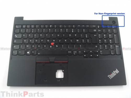 New/Original Lenovo ThinkPad E15 Gen 2 Palmrest Keyboard Bezel French Backlit Keyboard Non-Fingerprint 15.6 inch 5M10W64585