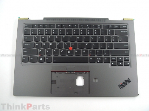 New/Original Lenovo ThinkPad X1 Yoga 5th Gen 5 Palmrest Keyboard Bezel US Backlit Keyboard for WLAN Version 5M10Z37083