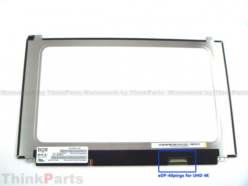 New/Original Lenovo ThinkPad T570 T580 Lcd Screen UHD 4K eDP 15.6" 40-pings Non-Touch 00UR894