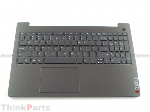 New/Original Lenovo V15 G2-ALC G2-ITL Palmrest Keyboard Bezel US-English Non-Backlit Gray 15.6" 5CB1B96484