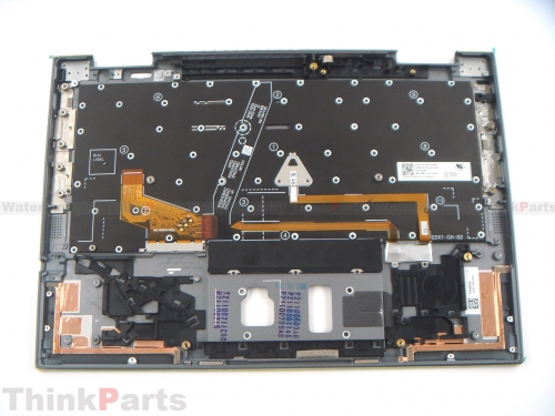 羅針盤　M751 Lenovo ThinkPad X1 Yoga 7th Gen 7 Palmrest Keyboard bezel US for