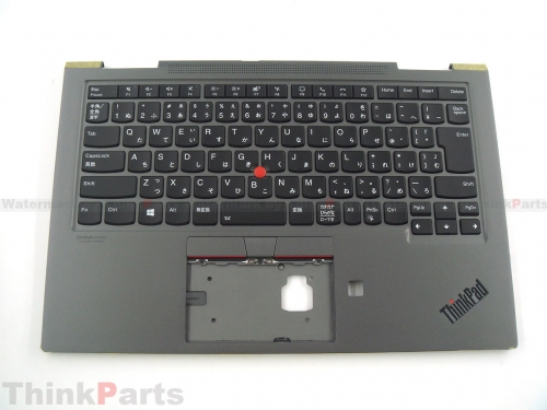 New/Original Lenovo ThinkPad X1 Yoga 5th Gen 5 Palmrest Japanese Keyboard Bezel for WWAN Version 5M10Z37178