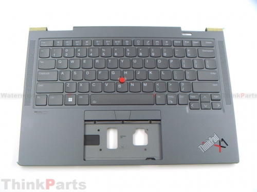 New/Original Lenovo ThinkPad X1 Yoga 7th Gen 7 Palmrest Keyboard bezel US for WWAN Version 5M11H45873