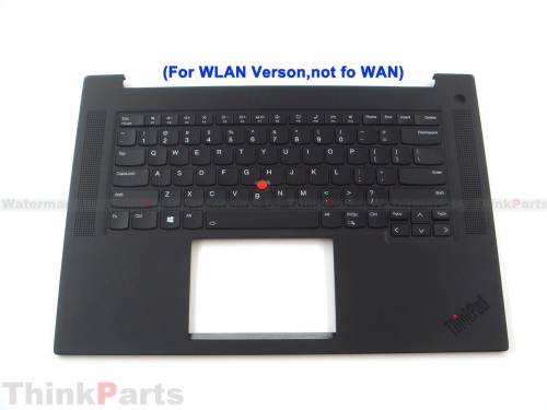 New/Original Lenovo ThinkPad X1 Extreme 4th Gen 5 Palmrest Keyboard Bezel US Backlit WLAN Version 5M11D11999