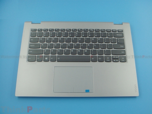 New/Original Lenovo ideapad Yoga 520-14IKB Palmrest Keyboard Bezel US Backlit Non-Fingerprint Silver 5CB0N67736