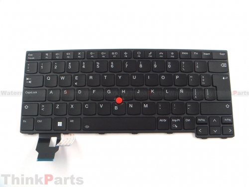 New/Original Lenovo ThinkPad T14 P14S Gen 3 4 Keyboard Lastin Spanish Backlit 5N21D67973