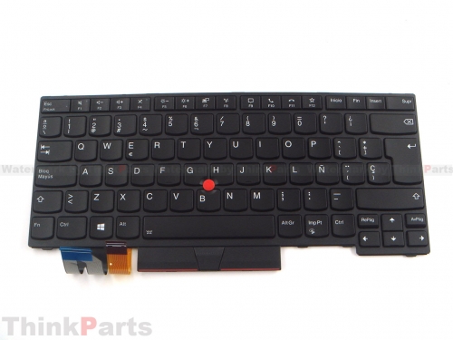New/Original Lenovo ThinkPad T14 P14S Gen 1 2 Keyboard Spanish ES Backlit 5N20V43769