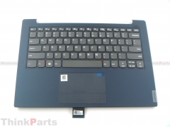 New/Original Lenovo ideapad S340-14IWL 14IIL 14IML 14API Palmrest Keyboard Bezel US English Non-Backlit Blue 5CB0S18461