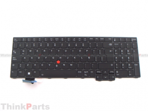 New/Original Lenovo ThinkPad L15 Gen 3 15.6" Keyboard Latin Spanish Backlit Black 5N21D93689