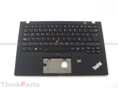 New/Original Lenovo ThinkPad X1 Carbon 5th 14.0" Palmrest Keyboard Bezel Latin Spanish Black 01LX523