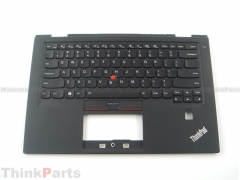 New/Original Lenovo ThinkPad X1 Carbon 4th Gen 4 Palmrest Keyboard Bezel US Backlit 01AV154