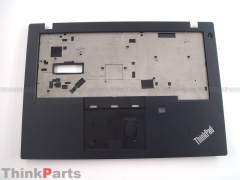 New/Original Lenovo ThinkPad L14 Gen 1 Palmrest Keyboard Bezel for SSD with Fingerprint Hole 5CB0S95394