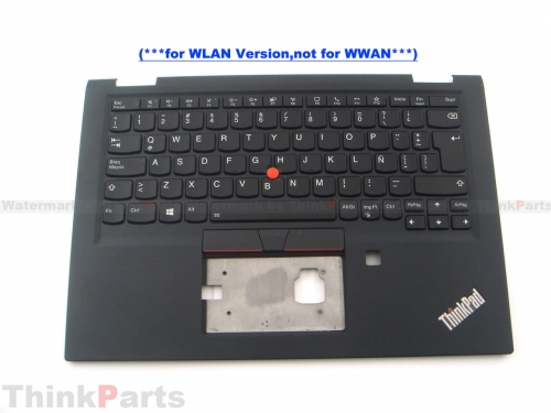 New/Original Lenovo ThinkPad X390 X13 Yoga Palmrest Keyboard Latin Spanish LAS WLAN 5M10Y85898
