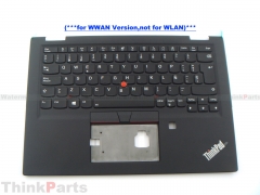New/Original Lenovo ThinkPad X390 X13 Yoga Palmrest Keyboard Bezel Spanish Black WWAN 5M10Y85780