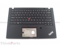 New/Original Lenovo ThinkPad T490S T495S Palmrest Keyboard Bezel US Non-backlit Black with Fingerprint Hole 02HM424