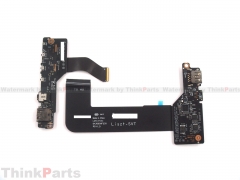 New/Original Lenovo ideaPad Yoga 900-13ISK I/O Sub Board Power USB Audio Card with Cable 5C50K48444