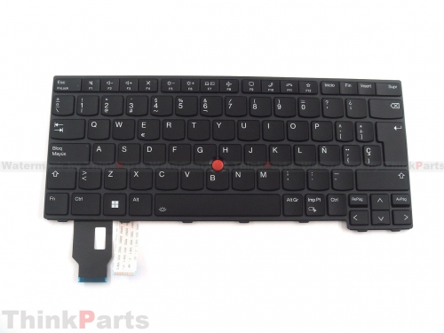 New/Original Lenovo ThinkPad T14 P14S Gen 3 4 Keyboard Spanish Backlit Black 5N21D67980