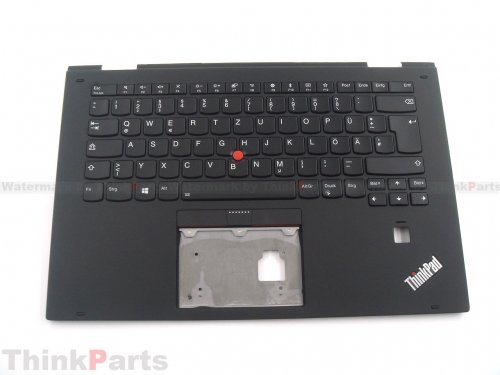 New/Original Lenovo ThinkPad X1 Yoga 2nd Gen Palmrest Keyboard Bezel German 01HY813