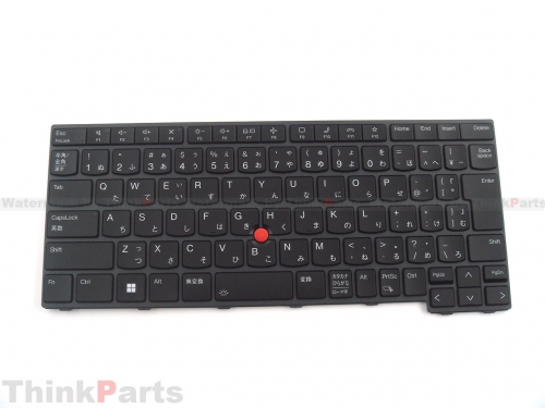 New/Original Lenovo ThinkPad L14 T14 P14s Gen 3 Gen 4 Keyboard Japanese Backlit Black 5N21D68104