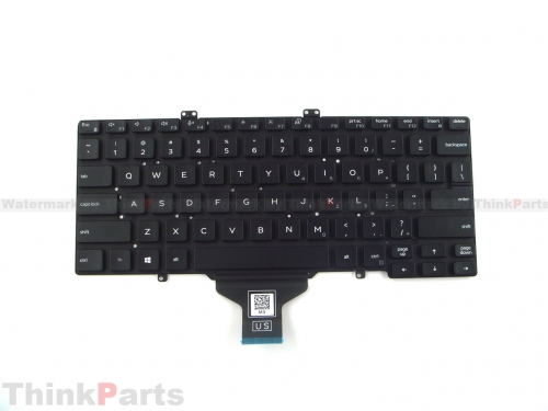 New/Original Dell Latitude 5400 5410 7400 7410 14.0" US Non backlit No-point Keyboard 0GY5TC