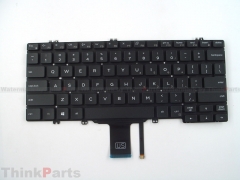 New/Original Dell Latitude 5300 7300 5310 2-in-1 13.3" US Backlit Keyboard NoPoint 05GJY7