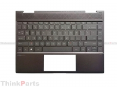 New/Original HP Envy x360 13-AG 13.3" Palmrest Keyboard Bezel US Backlt L19586-001