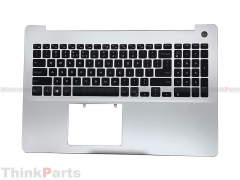 New/Original Dell Inspiron 5583 15.6" Palmrest Keyboard Bezel US Backlit 0F77JT F77JT Silver