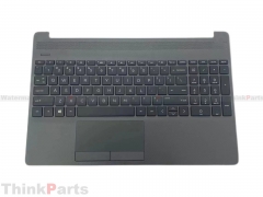 New/Original HP 250 255 G8 15.6" Palmrest Keyboard Bezel US Non backlit With Touchpad M31099-001 Gray